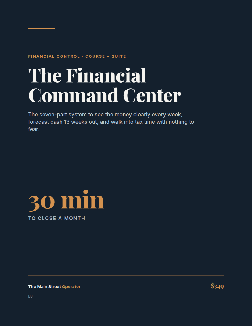 The Financial Command Center cover